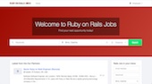Ruby on Rails Jobs screenshot